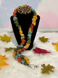 #14 Scrunchie Lanyard / Fall season 4 colors